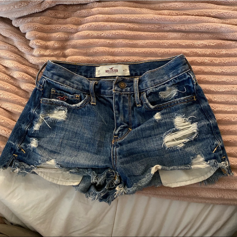 Holister jean shorts!